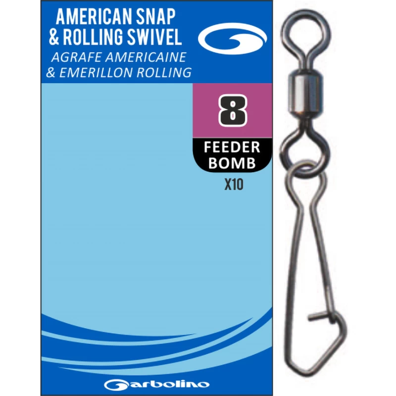 Amerikaanse Clip En Garbolino Rollen Draaibaar 3 Amerikaanse Clip En Garbolino Rollen Draaibaar