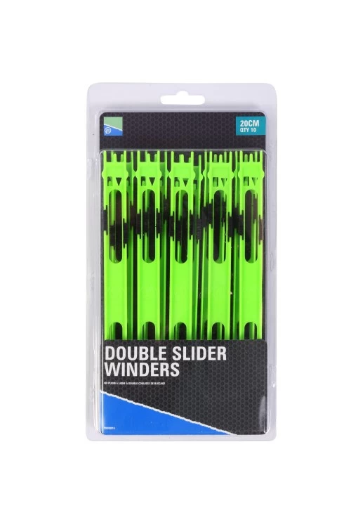 Double Slider Winders 20cm Groen 3 Double Slider Winders 20cm Groen