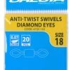 Anti-Twist Swivel Diamond Eyes 2 Anti-Twist Swivel Diamond Eyes -Fishing Gear Verkoop 5f18a3be40c564bd004ed845486fafcd0f662a21