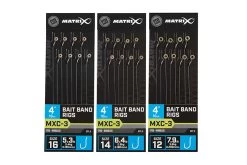 MXC-3 Barbless 10cm Bait Band Rigs