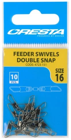 Feeder Swivel Double Snap