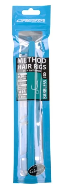 Method Hair Rigs + Band Barbless