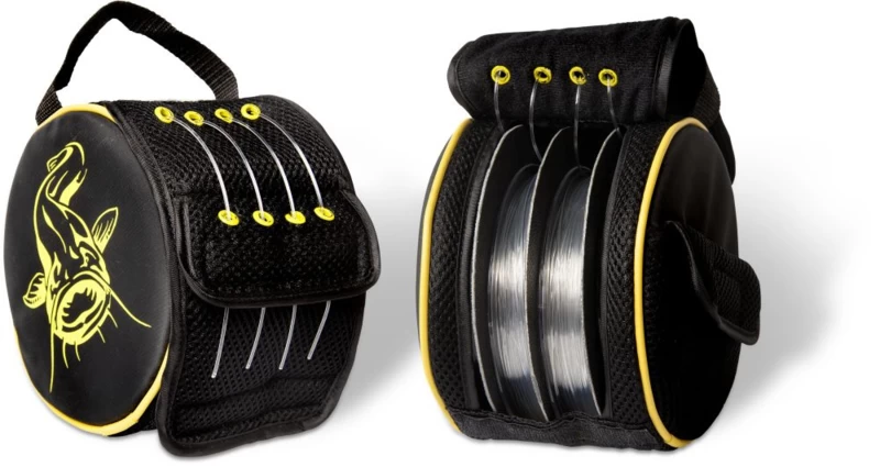 LEADER DISPENSER BAG BLACK/YELLOW 11CM Ø15CM 3 LEADER DISPENSER BAG BLACK/YELLOW 11CM Ø15CM